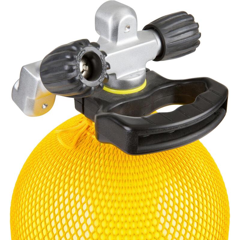 Potápěčská tlaková láhev 15 litrů 230 barů žlutá