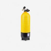 Bouteille de plongée sous-marine 15 litres 230 bars jaune