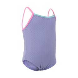 Maillot de bain bébé fille une pièce avec motif bleu