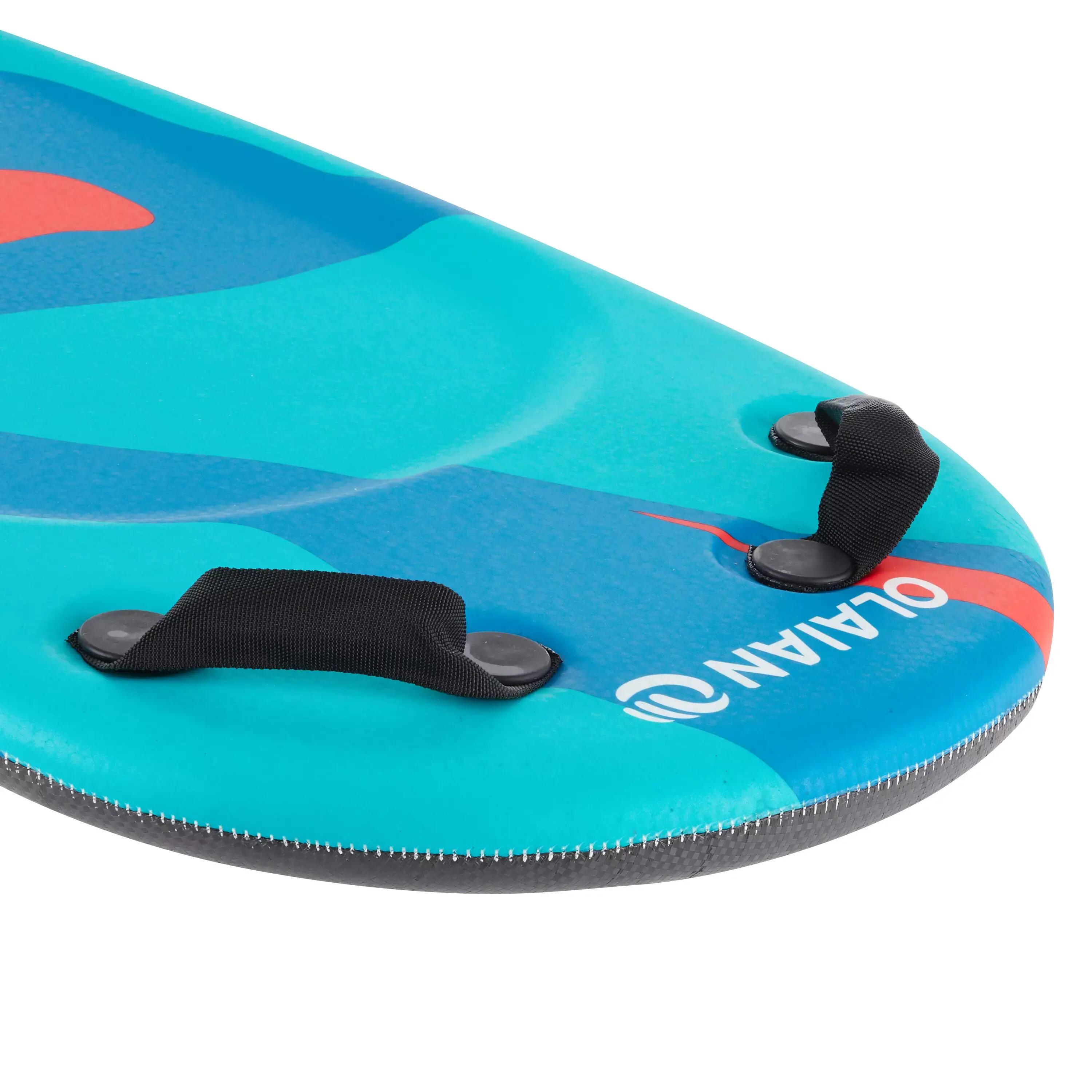 Prancha de Bodyboard Criança BODYATU 4-8 Anos Camuflado com Pegas 3/7