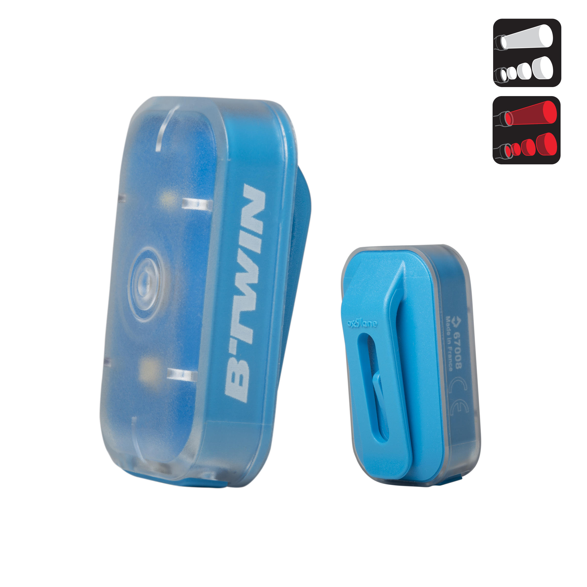 ELOPS CL 500 Front or Rear LED USB Bike Light - Blue