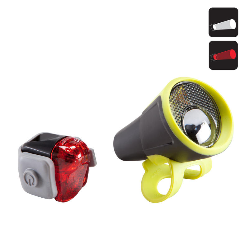 VIOO 100 Road Front/Rear LED Bike Light Set Batteries VIOO 100 Road Front/Rear LED Bike Light Set Batteries