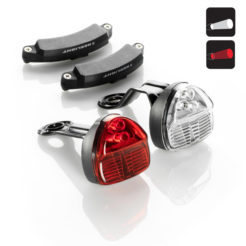 KIT ECLAIRAGE VELO LED REELIGHT SL200 AVANT et ARRIERE