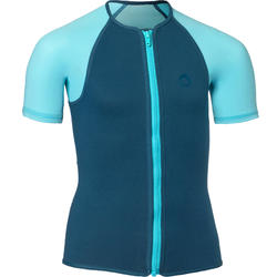 Kids Neoprene Top SNK 100 - Turquoise