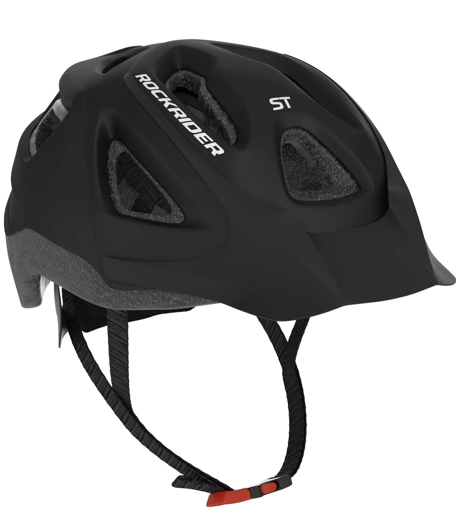 ROCKRIDER ST 100 MOUNTAIN BIKE HELMET BLACK