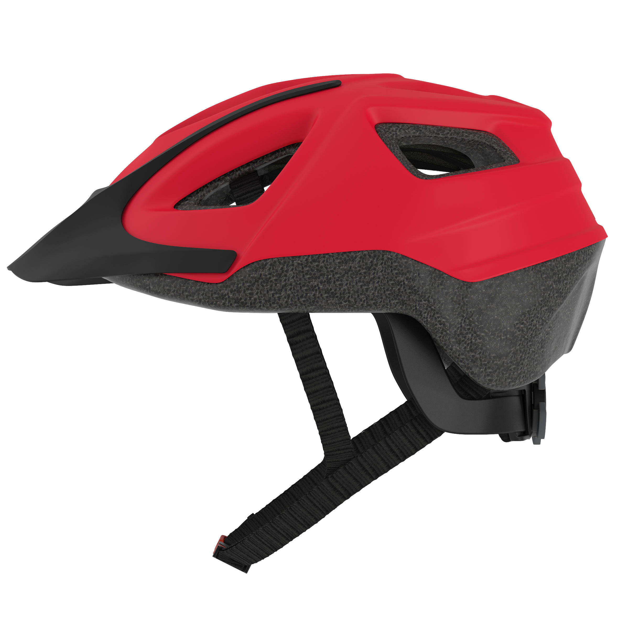 ST 100 Mountain Biking Helmet - Red -  4