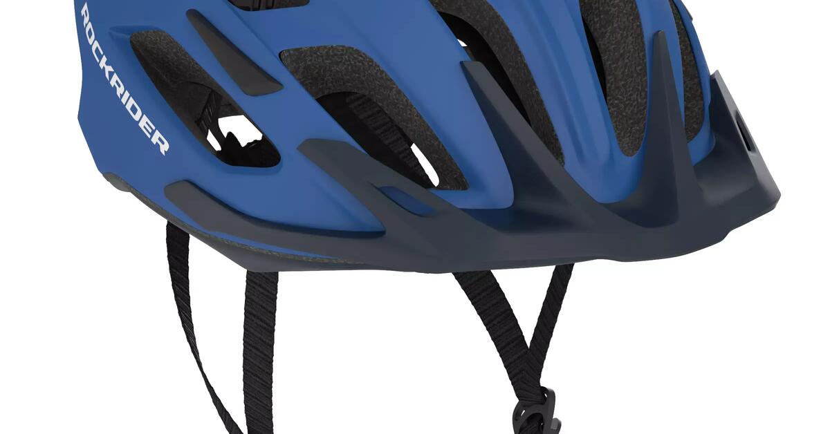 CASQUE VTT ST 500 BLEU ROCKRIDER