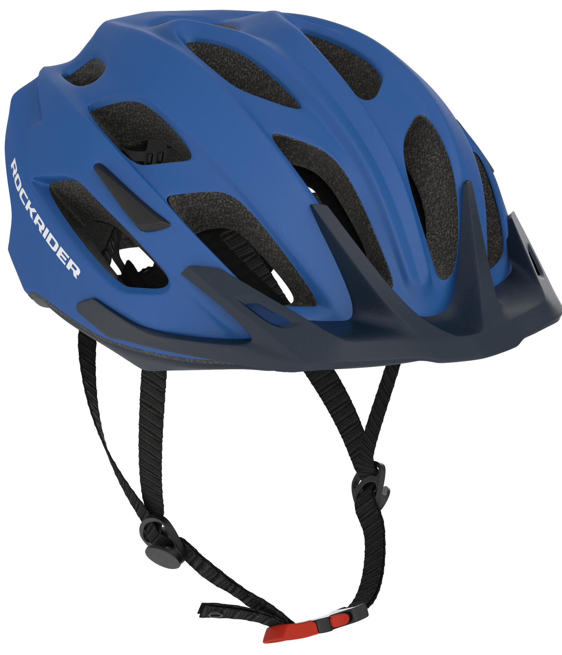 Blue mountain bike clearance helmet