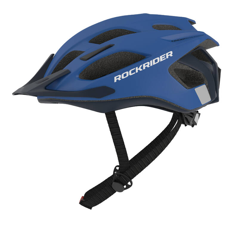 Mountain Bike Helmet ST 500 Blue Decathlon