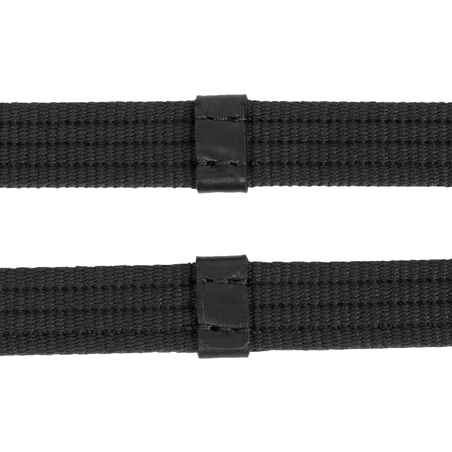 500 Horse Riding Reins For Horse - Black