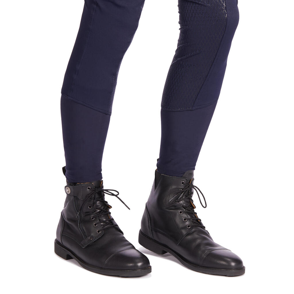 580 Fullgrip Horse Riding Jodhpurs with Silicone Seat - Navy