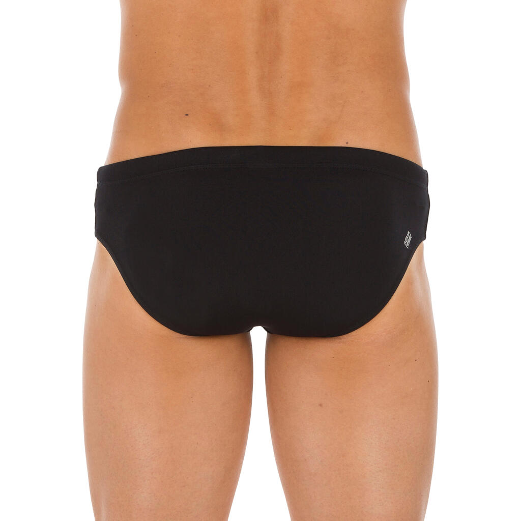 900 PLUS MEN'S SWIMMING BRIEFS BLACK