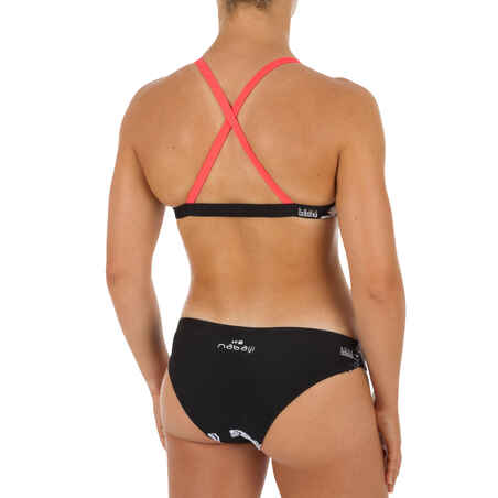 Black and white women's Jana swimsuit bottoms