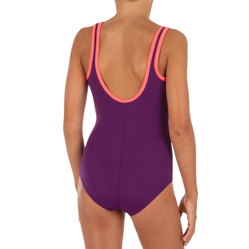 Dream blue Heva+ girl's one-piece swimsuit