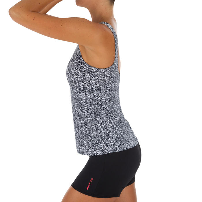 Badeanzug Loran Tankini Mipy Damen Nabaiji DECATHLON