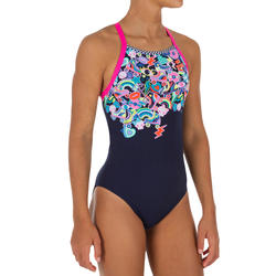 abstract Wetland ticket Meisjes bikini, badpak of zwemshort kopen? | Decathlon.nl