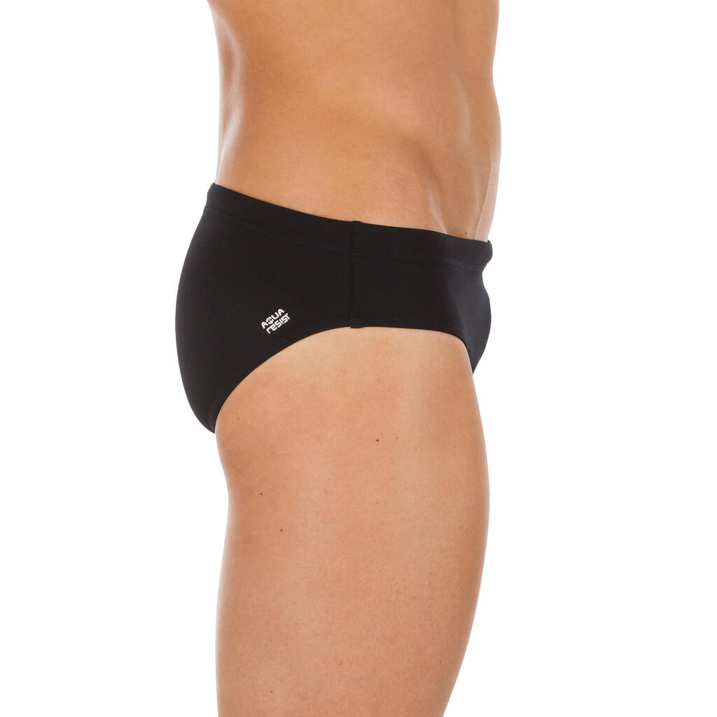 900 PLUS MEN'S SWIMMING BRIEFS BLACK