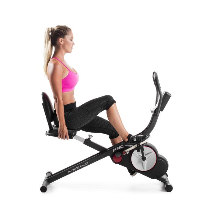 Bicicleta Estatica Plegable Con Respaldo Proform X Bike Duo