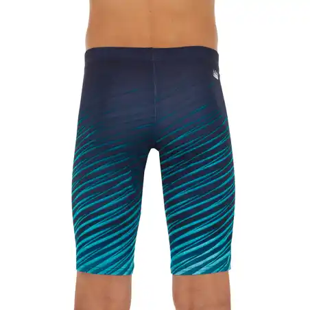 NAVY BLUE 500 BOYS' FIRST NAVY LAY 500 JAMMER SWIMSUIT