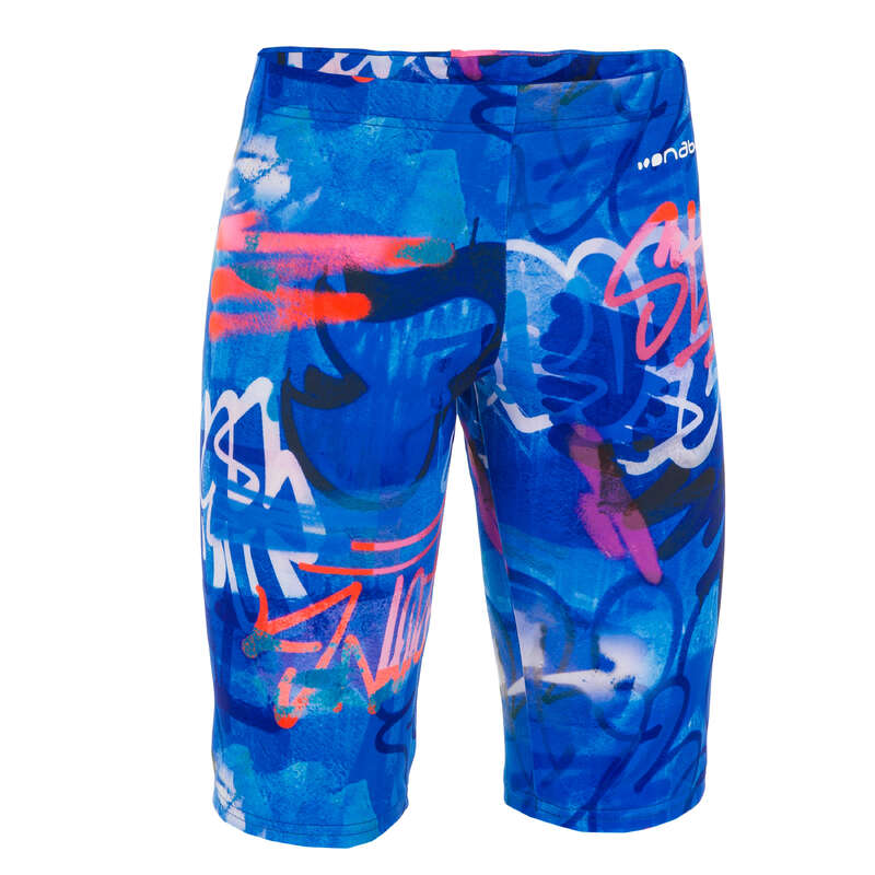 BOY'S SWIMSUITS Swimming - BLUE GOLD BOY'S FIRST JAMMER NABAIJI - Swimwear