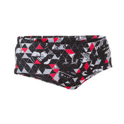 Zwemslip voor heren bandeaumodel 900 All Rocki rood
