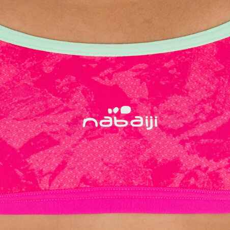 Jade Girl's Extremely Chlorine-Resistant Swimming Top - Walo Pink