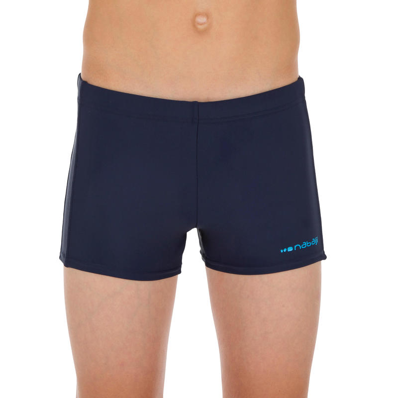 TRAJE DE BAÑO DE NATACIÓN NIÑO BOXER 100 PLUS PIP AZUL Decathlon