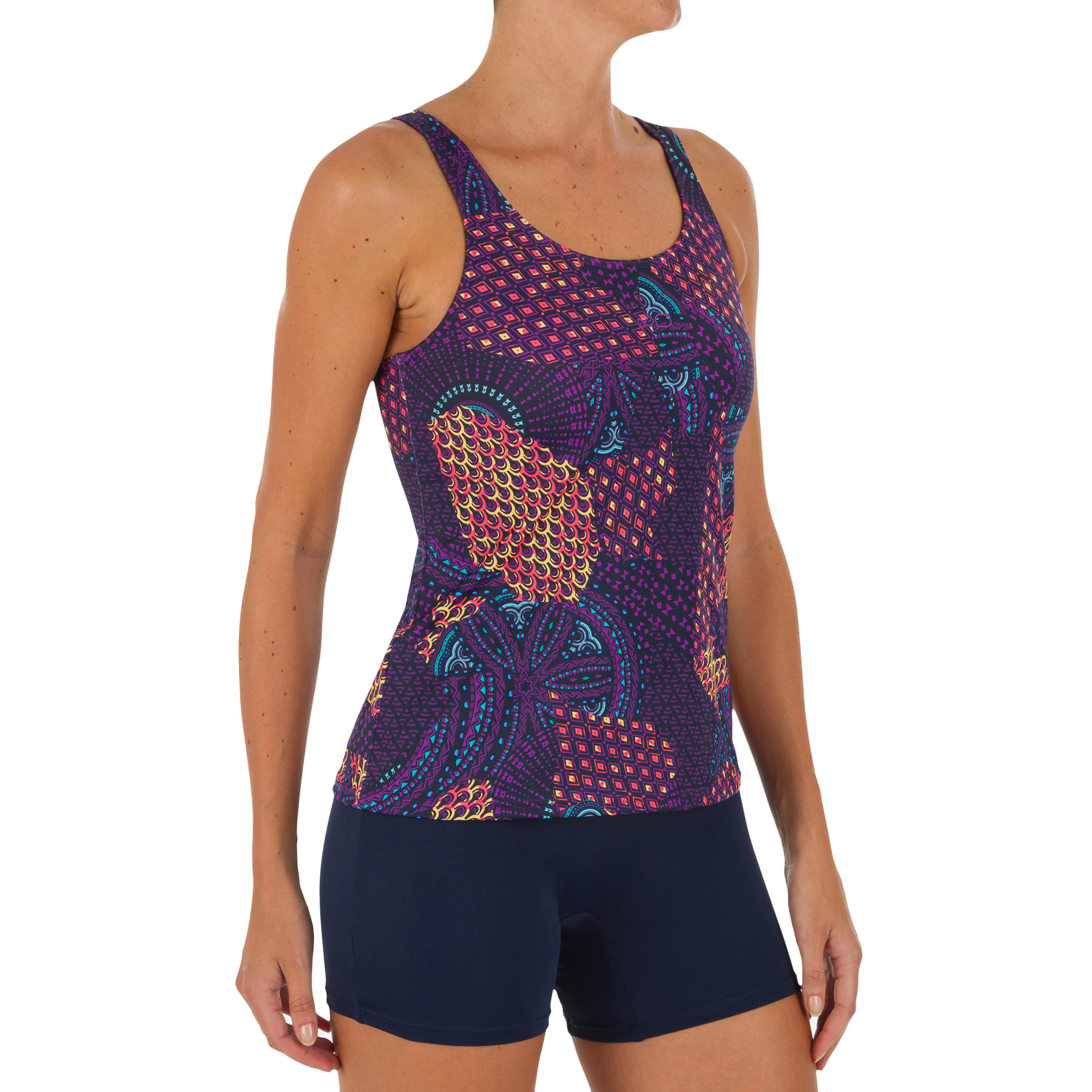 Badeanzug Tankini Loran Damen violett Badeanzug Tankini Loran Damen violett