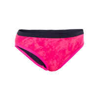 Jade Girl's Chlorine-Resistant Bikini Bottoms, Walo Pink