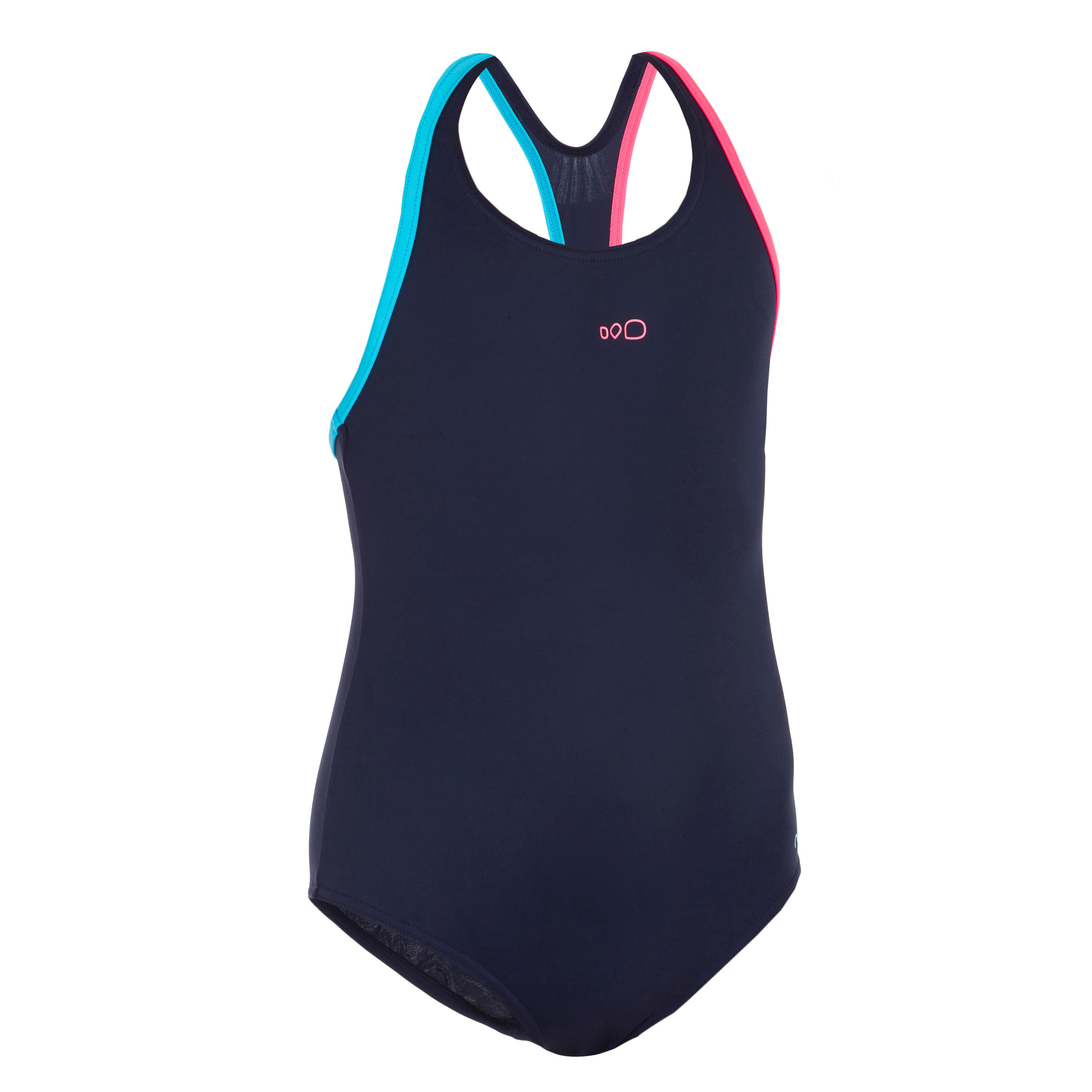 Kit Natación 100 Niña Iniciación: traje de baño, goggles, gorra, toalla,  bolsa - Decathlon