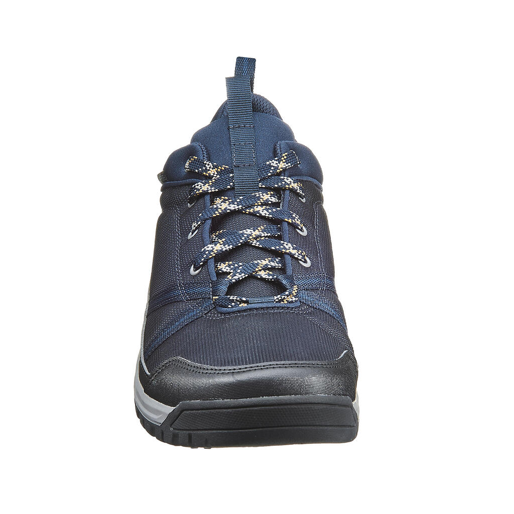 Men's waterproof walking shoes - NH150 Blue