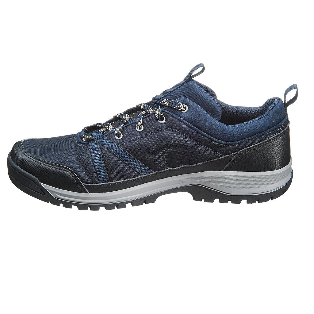 Men's waterproof walking shoes - NH150 Blue