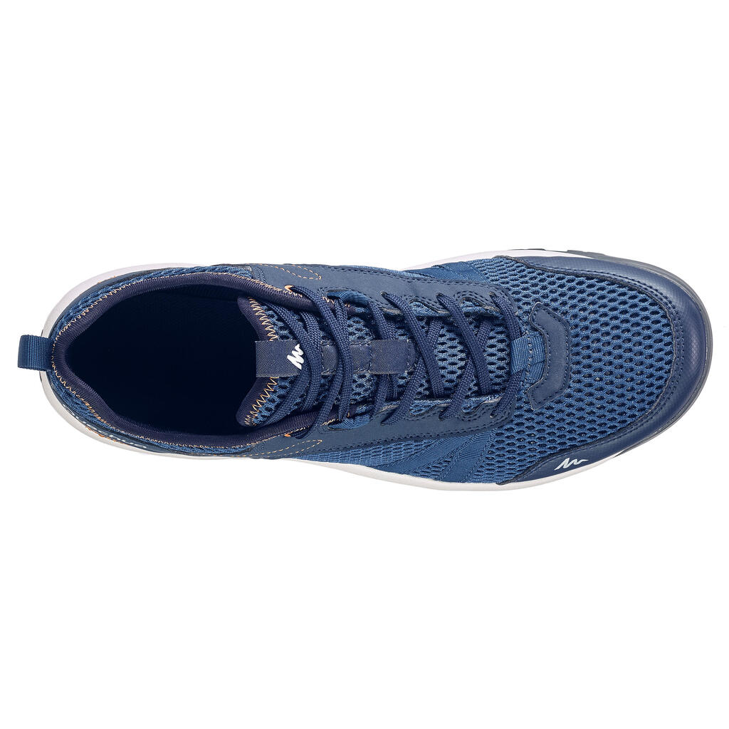 Wanderschuhe Naturwandern NH100 Fresh atmungsaktiv Herren marineblau