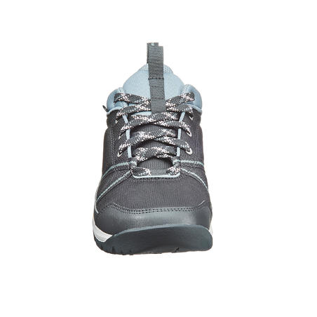 Жіночі черевики NH150 Protect для туризму - Сірі