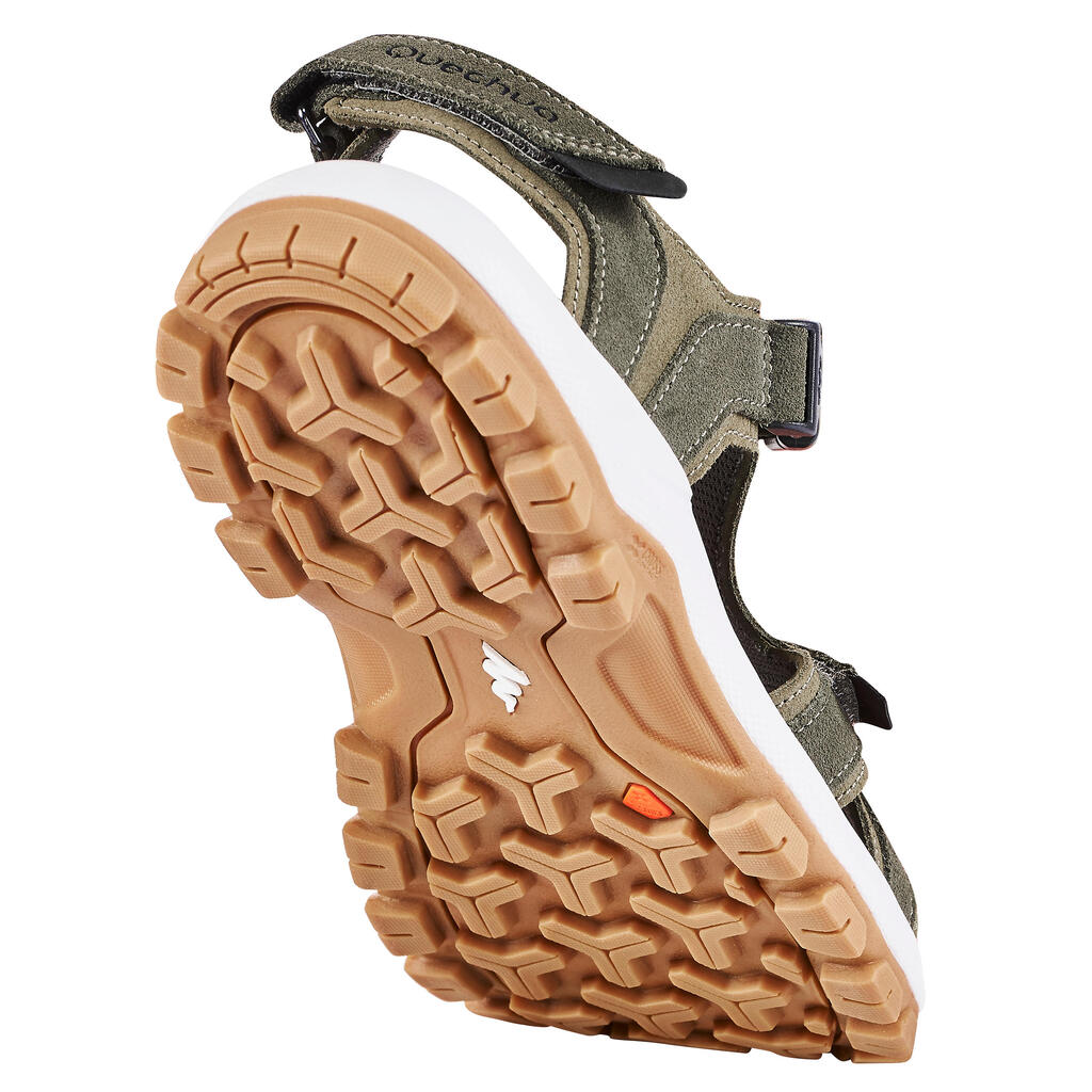 Trekkingsandalen Naturwandern NH120 Herren khaki