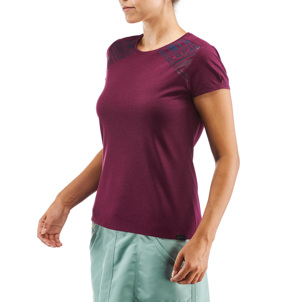 T-shirt de randonnée nature - NH500 - Femme