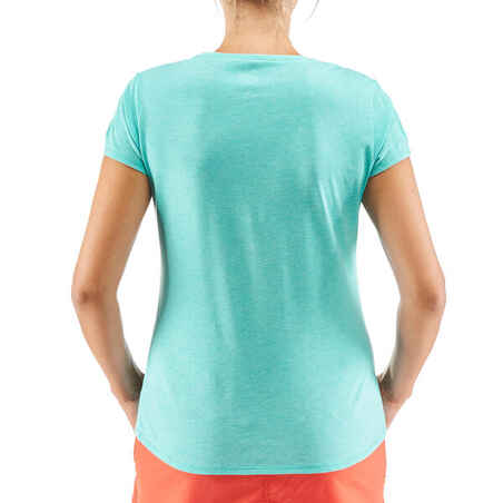 NH500 Women’s Country Walking T-shirt - Turquoise