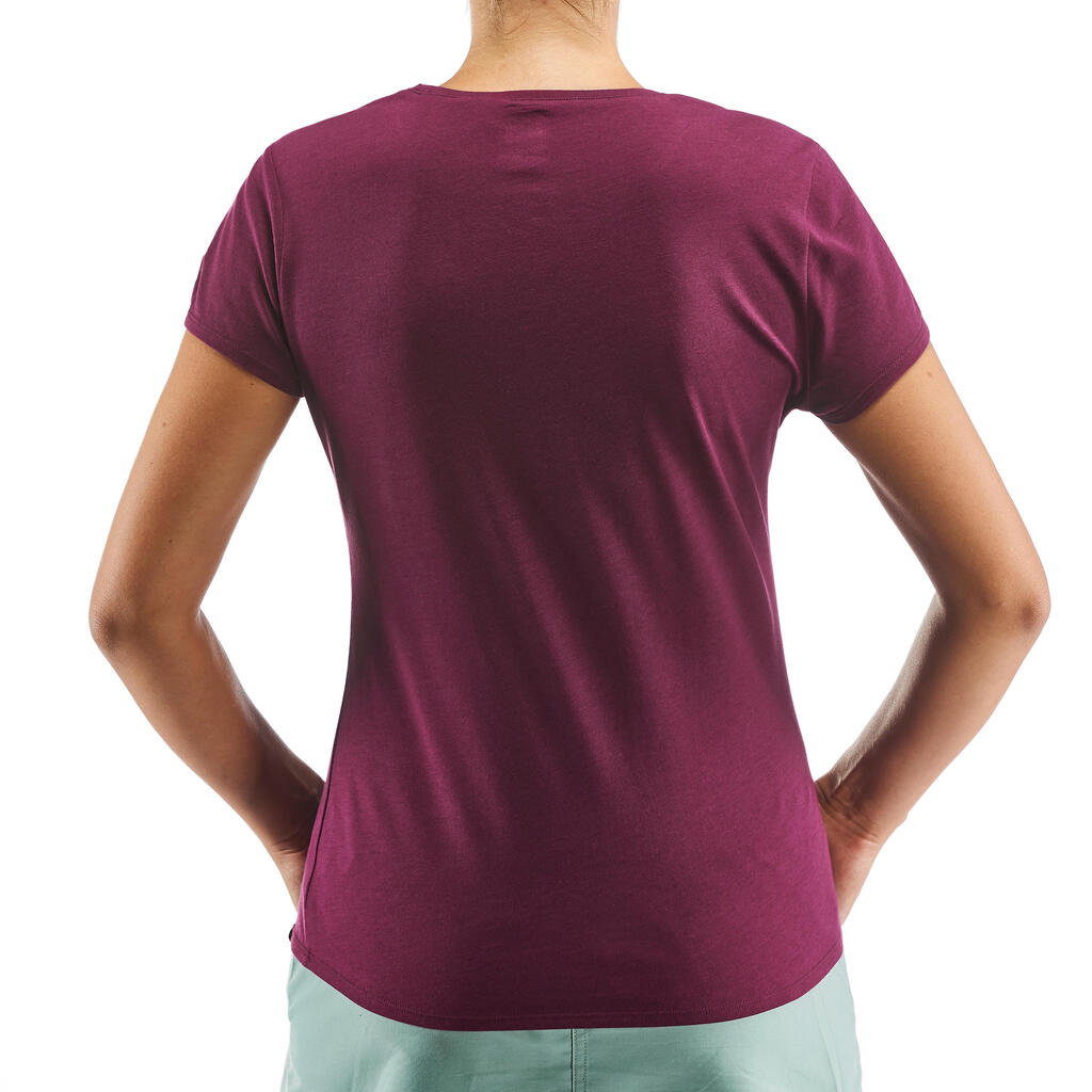 T-shirt de randonnée nature - NH500 - Femme