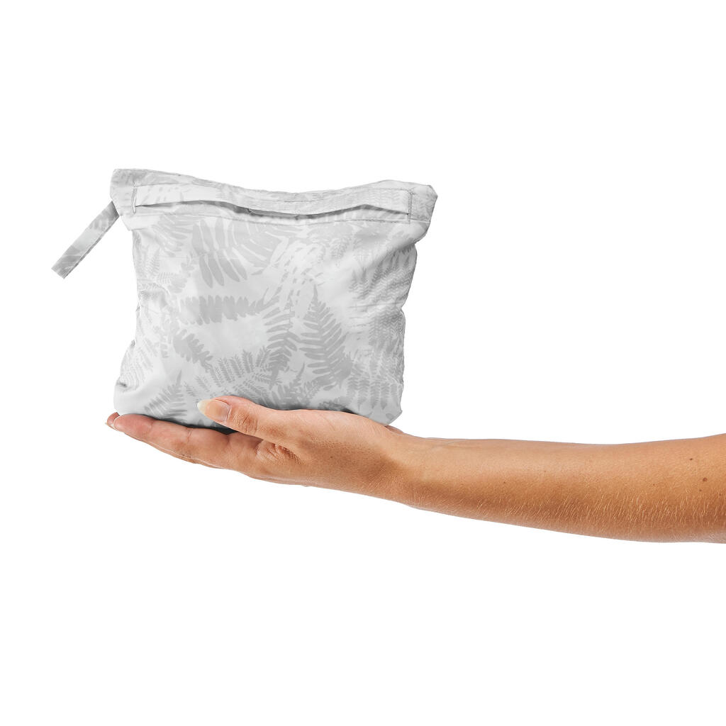 Chamarra de senderismo rompevientos y perlante para mujer Raincut Full Zip