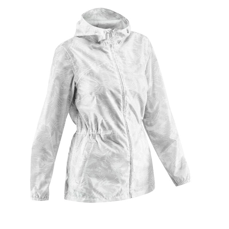 Kadın Outdoor Yağmurluk - Beyaz - Raincut Full Zip