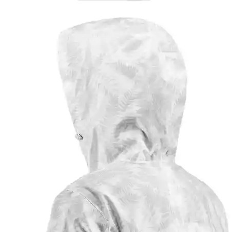 Women's waterpoof Zip jacket - White
