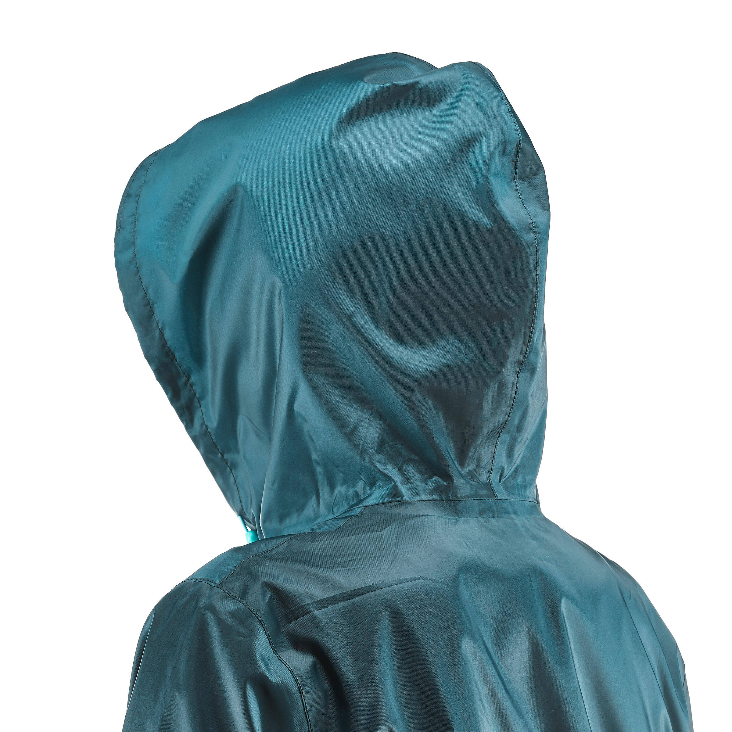 Women’s Water-repellent, Windproof Hiking Jacket Raincut 1/2 Zip - Blue -  5