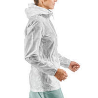 Women's waterpoof Zip jacket - White