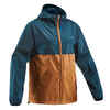 Men's country walking rain jacket - NH100 Raincut Full Zip