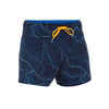 100 MEN'S SHORT SWIM SHORTS - ALL TOG BLUE