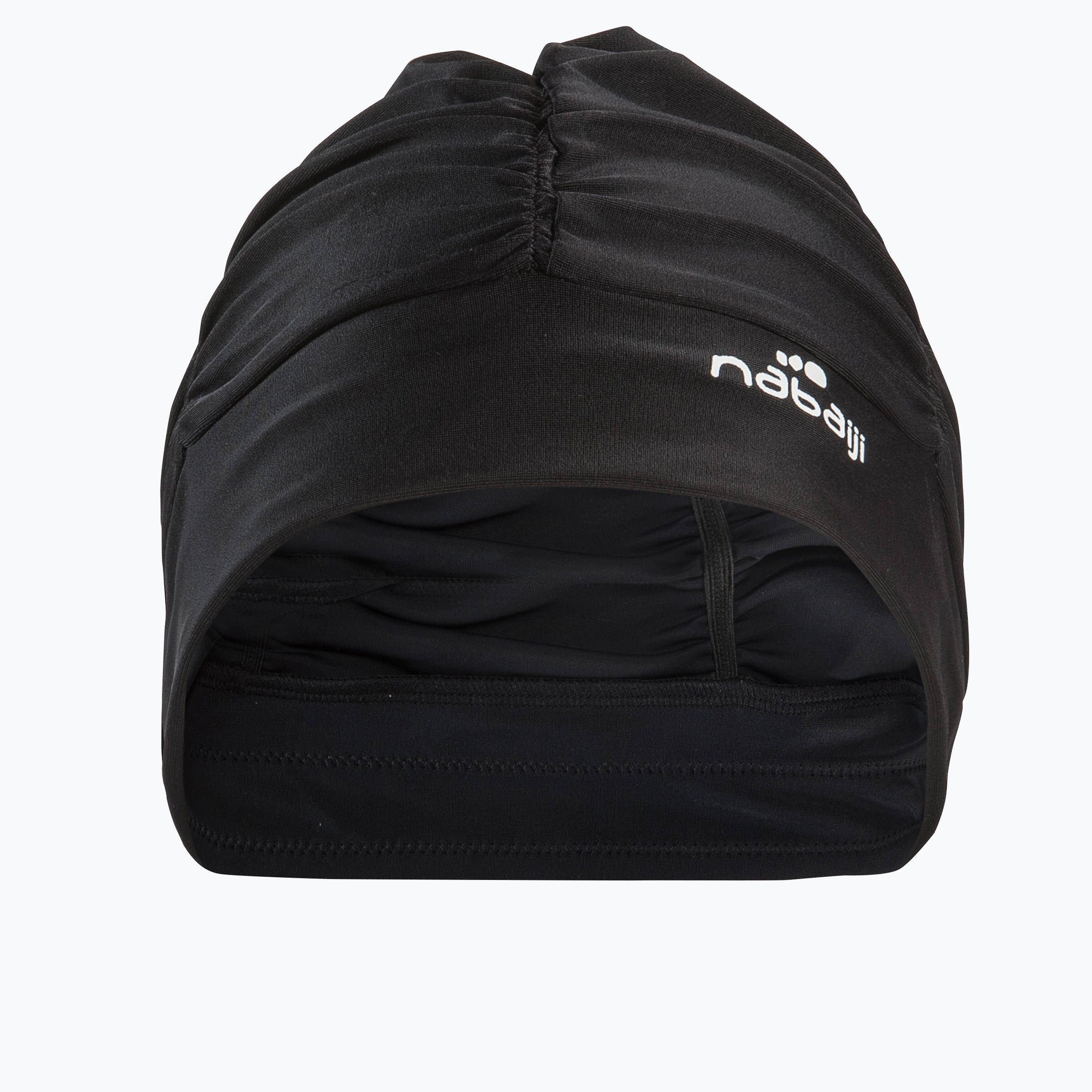 Volume mesh swimming cap - Stretchy - One size - Black -  4