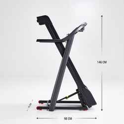 Comfortable Treadmill T520B - 13 km/h, 43⨯121 cm