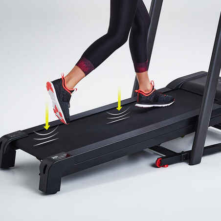 Comfortable Treadmill T520B - 13 km/h, 43⨯121 cm