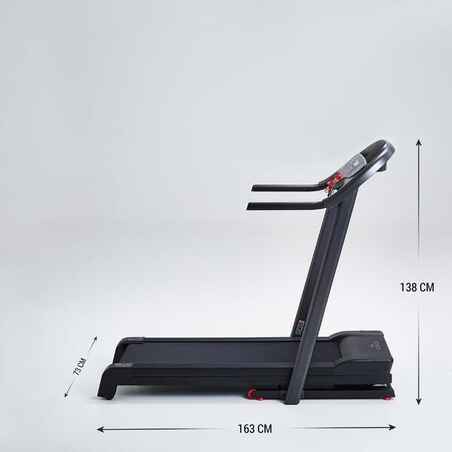 Comfortable Treadmill T520B - 13 km/h, 43⨯121 cm