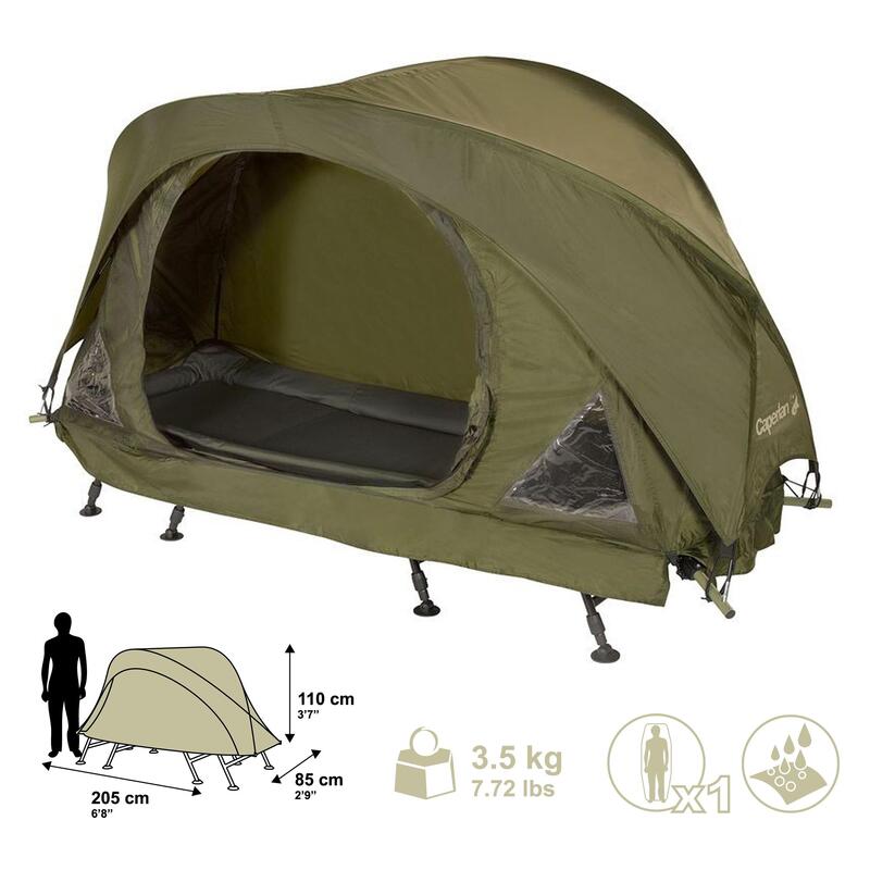 1 Kişilik Bivvy Swag Kamp Çadırı - Balıkçılık - Kampet Üstü - Bedbox II